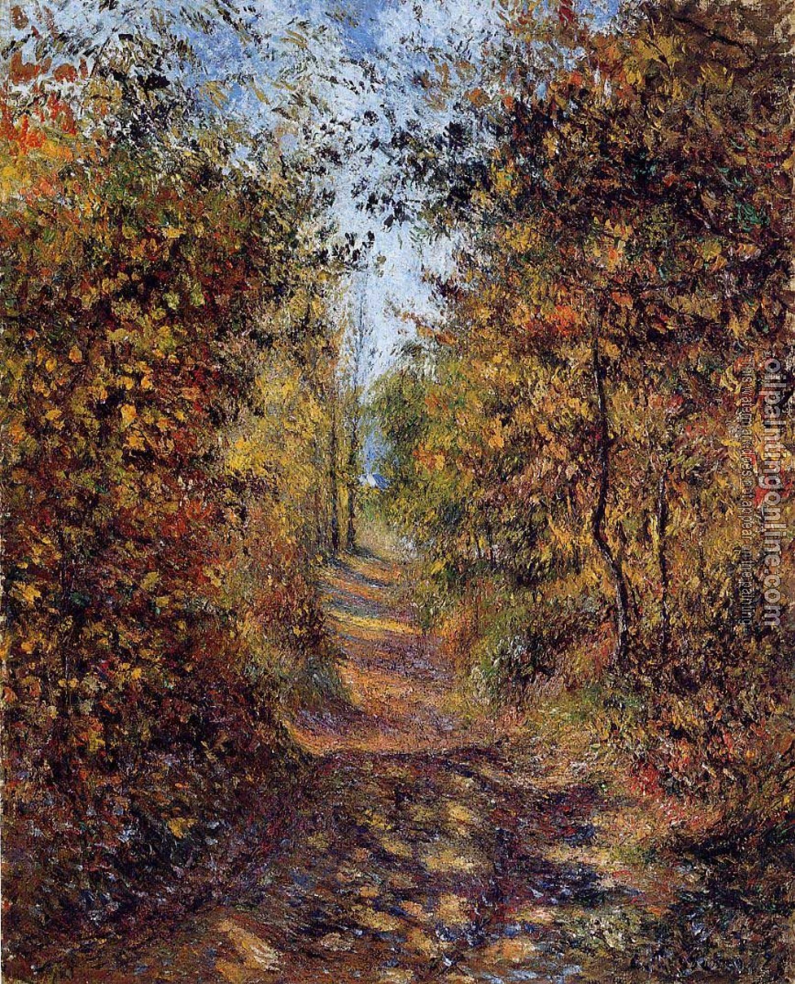 Pissarro, Camille - A Path in the Woods, Pontoise